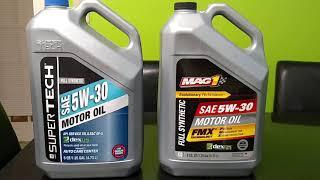 Supertech motor oil vs Mag1 Is it the same??... You decide