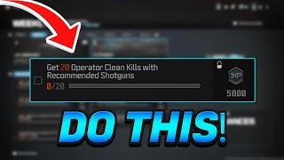 *EASY* Get 20 Clean Kills With Recommended Shotguns In MW3