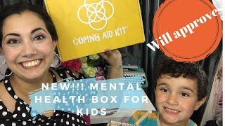 Coping aid kit for kids  Unboxing Suscription box 2019