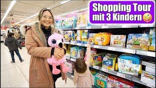 Shopping mit 3 Kindern im Spielzeug Paradies  Elisa singt & tanzt  Roller & Helm  Mamiseelen