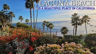 Laguna beach the beautiful place in California