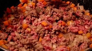 Minced meat with brown rice - Delicios and Healthy