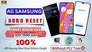 All Samsung Android 1213 Hard Reset Without Computer 2024  Samsung All Model Hard Reset Password