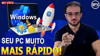 SEGREDOS para Deixar o PC com Windows MAIS RÁPIDO - GUIA COMPLETO