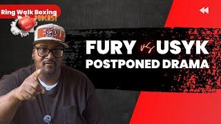 Fury Injured in Training Usyk Fight Postponed Till May  Conspiracy or Coincidence?