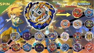 【Mirage Fafnir VS ALL Sparking】 Beyblade Burst Sparking Marathon Battle 베이블레이드 미라지 파브닐 VS 올 슈퍼킹 마라톤