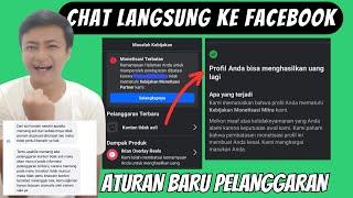 Auto Hijau Cara banding Monetisasi Dibatasi Facebook terbaru 2024