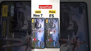 Poco F5 vs iQOO Neo 7 Speedtest 