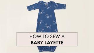 How To Sew The Lapped Shoulder Baby Gown Layette