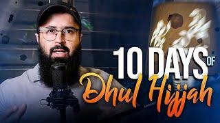 TAKING ADVANTAGE OF DHUL HIJJAH  First 10 days  Tuaha Ibn Jalil Trainer & Counsellor