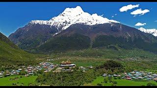 115分钟航拍纪录片天上西藏   作者一个人骑摩托五年航拍西藏     Mysterious and magnificent scenery in Tibet of China