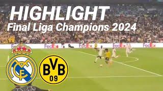 Hightligh Real Madrid vs Dortmund 2-0‼️Final liga champions 2024