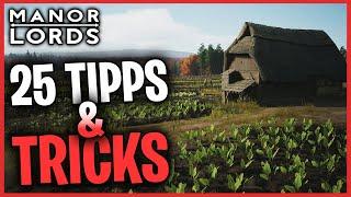 25 Tipps & Tricks für Manor Lords