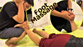 ASMR Leg Massage - Relaxing Calf and Foot Massage - Part 3