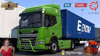 Euro Truck Simulator 2 1.50 Experimental Beta Delivery to Lyon DLC Vive la France + DLCs & Mods