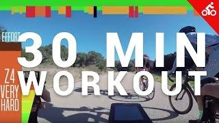 30 MIN live action cycling workout SUFFERFEST STYLE RIDE-A-LONG