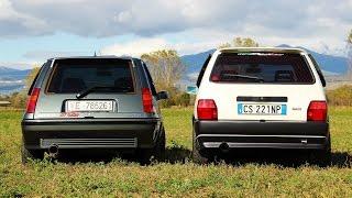 Fiat Uno Turbo vs Renault 5 Gt Turbo LE BARE - Davide Cironi