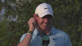 Rory McIlroy Thursday Spanish Flash Interview 2023 The Masters Tournament · Round 1