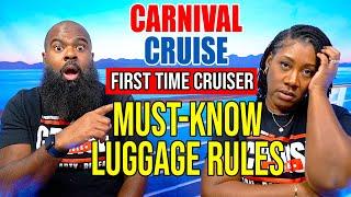 Dont Board Without Knowing These 9 Carnival Cruise Luggage Rules