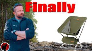 An Ultralight Chair That You Can ACTUALLY Afford - NatureHike Folding Camp Chair