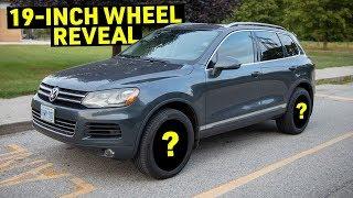 Downsizing SUV wheels SAVED 40LBS on the VW Touareg