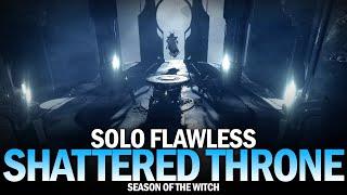 Solo Flawless Shattered Throne Dungeon in Season of the Witch Destiny 2