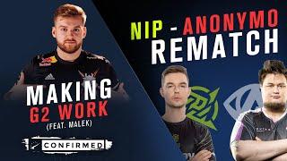 NIP - Anonymo drama. Whos right? G2 roster changes explained feat. maLeK  HLTV Confirmed S5E40