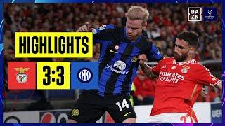 Benfica - Inter Mailand  UEFA Champions League  DAZN Highlights