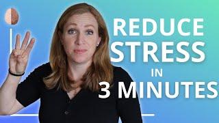 3-Minute Stress Management Reduce Stress With This Short Activity