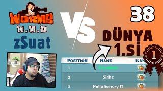 zSuat vs Dünya 1.si 1vs1 Dereceli - Worms W.M.D  #38