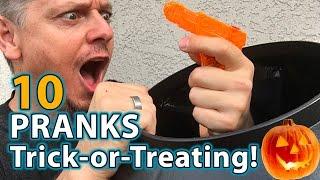 10 TOP Halloween Pranks when Trick-or Treating