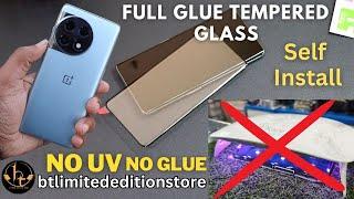 Full Glue Tempered Glass For Oneplus 11R 5G - BTLimitededition Tempered Glass  Non UV Non Glue