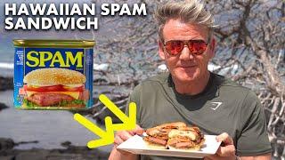 Gordon Ramsay Makes a Spam Sandwich??