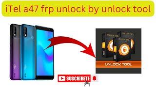 Itel A47 Frp Bypass Itel L5505 Google Account Remove  Pattern Unlock FOR UNLOCK TOOL