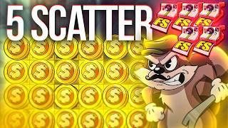 SUPER RARE 5 SCATTER LE BANDIT BONUS? INSANE LUCK