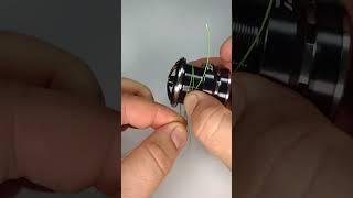 How to tie a braided line to a spool️