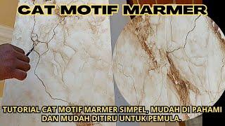 Tutorial Lengkap Cat Motif Marmer Mudah Di Pahami Dan Mudah Ditiru untuk Pemula. @mjgchannel9091