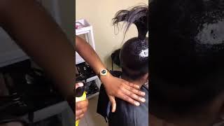 Tutorial Sleek Barbie Ponytail‍️100% Raw Human Hair Review Natural Hairstyle #arabellahair