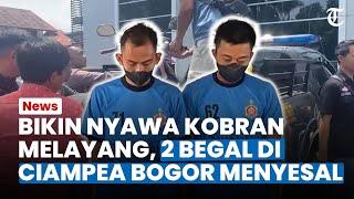 PENGAKUAN 2 Begal di Ciampea Bogor Sebut Cuma Jalankan Perintah Kini Minta Maaf