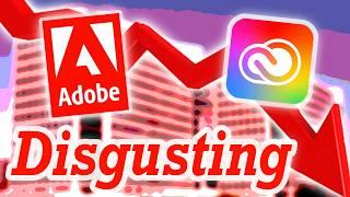 Adobe A Disgusting Criminal Company