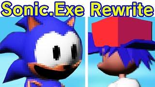 Friday Night Funkin VS Rewrite V2 - Sonic.EXE  Trinity FNF ModSonicLord X