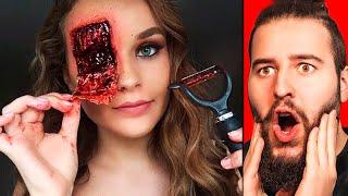 Creepy Halloween Makeup and Costume Ideas