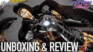 Hot Toys Iron Man Black and Gold Mark 7 Avengers Unboxing & Review