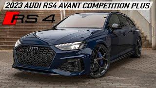 THE BEST YET? 2023 AUDI RS4 AVANT COMPETITION PLUS - Ascari Blue & Carbon pack - Gorgeous spec