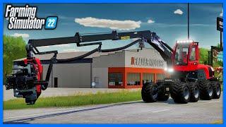 New Mods FS22 - 931XC Long Crane Wymark Update & Parker 6500 Grain Cart 17 Mods