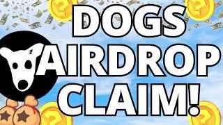 Dogs Airdrop Claim More Telegram Airdrops Soon