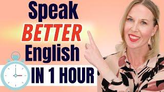 ONE HOUR English Lesson To GET FLUENT