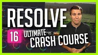 Resolve 16 The Ultimate Crash Course - DaVinci Resolve Basic Training - Casey Faris