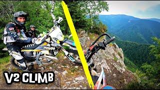 V2 Climb - Barnabás Csizmazia & Ott Kornèl - Hard ENduro Traininig