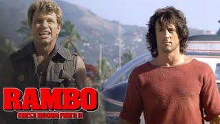 Rambo Receives His Mission Scene  Rambo First Blood Part II